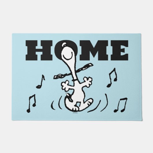 Peanuts | Snoopy Dancing Deurmat (Voorkant)
