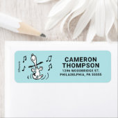 Peanuts | Snoopy Dancing Etiket (Insitu)