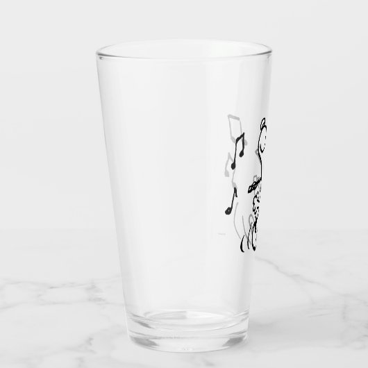 Peanuts | Snoopy Dancing Glas (Rechts)