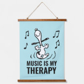 Peanuts | Snoopy Dancing Hangend Wandkleed (Voorkant)