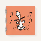 Peanuts | Snoopy Dancing Notitieboek (Voorkant)
