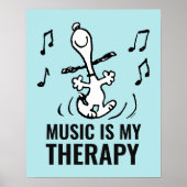 Peanuts | Snoopy Dancing Poster (Voorkant)