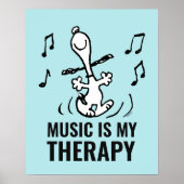 Peanuts | Snoopy Dancing Poster (Voorkant)
