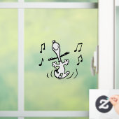 Peanuts | Snoopy Dancing Raamsticker (Huis)