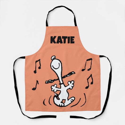 Peanuts | Snoopy Dancing Schort (Voorkant)