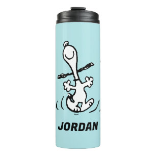 Peanuts   Snoopy Dancing Thermosbeker