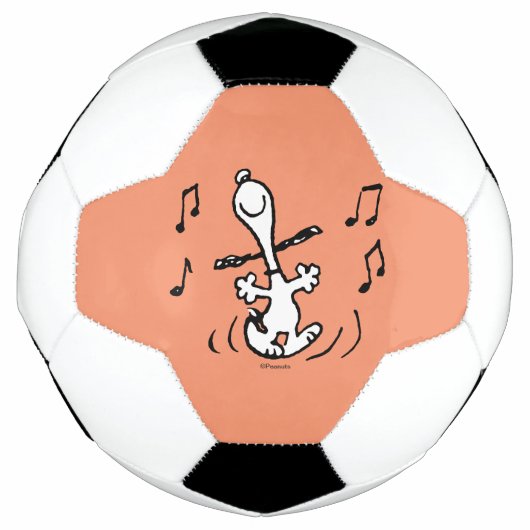 Peanuts | Snoopy Dancing Voetbal (Voorkant)