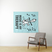 Peanuts | Snoopy Dancing Wandkleed (In Situ (horizontaal))