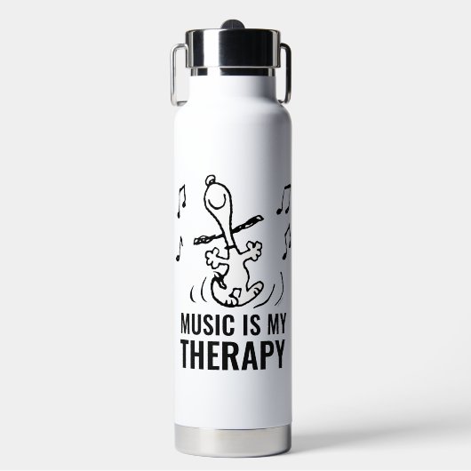 Peanuts | Snoopy Dancing Waterfles (Voorkant)