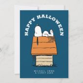 Peanuts | Snoopy & de boeken Feestdagenkaart (Voorkant)