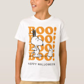 Peanuts | Snoopy & de boeken T-shirt (Voorkant)