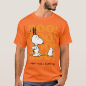 Peanuts | Snoopy & de boeken T-shirt (Voorkant)