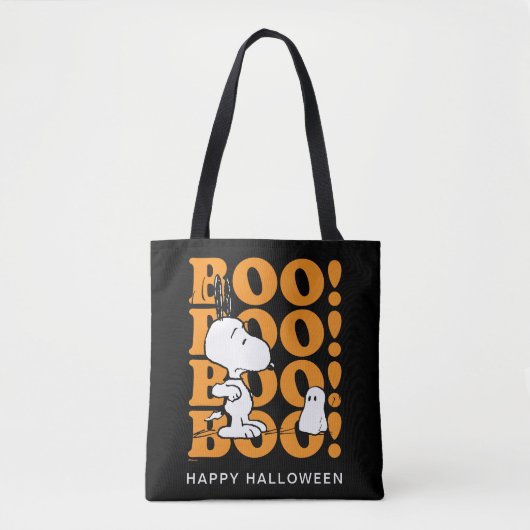 Peanuts | Snoopy & de boeken Tote Bag (Voorkant)