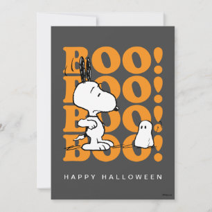 Peanuts Snoopy & de Boos Feestdagenkaart
