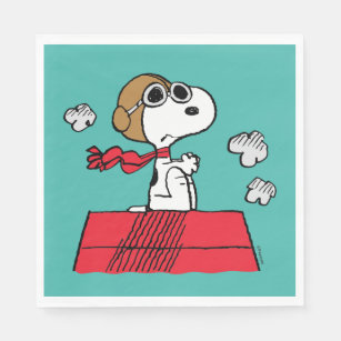 Peanuts   Snoopy de Flying Ace Servet