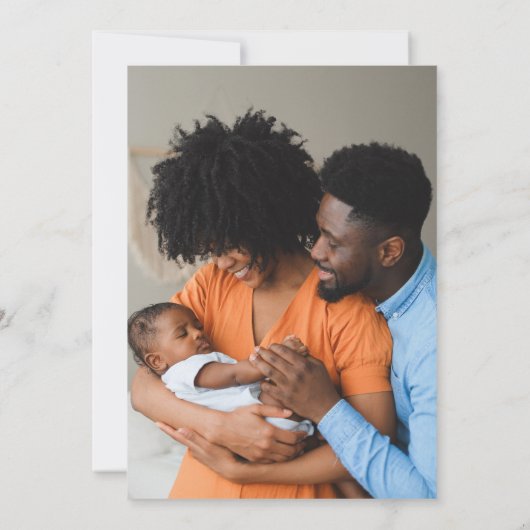 Peanuts Snoopy Dog House | Aankondiging van Baby (Achterkant)