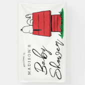 Peanuts Snoopy Dog House | BABY SHOWER Spandoek (Verticaal)