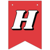 Peanuts Snoopy Dog House Birthday  Bunting Flags Vlaggetjes (Tweede vlag)