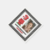 Peanuts Snoopy Dog House Birthday Napkins Servet (Hoek)