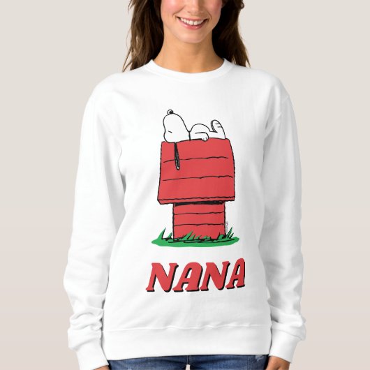 Peanuts Snoopy Dog House Birthday Sweatshirt (Voorkant)