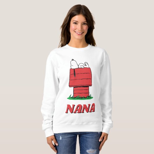Peanuts Snoopy Dog House Birthday Sweatshirt (Voorkant volledig)