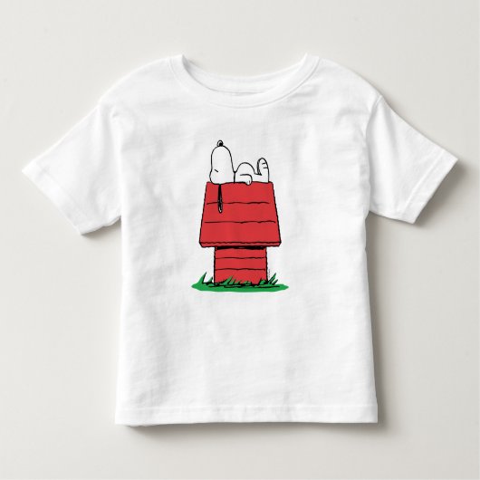 Peanuts Snoopy Dog House Birthday Toddler T-shirt (Voorkant)