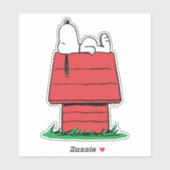 Peanuts Snoopy Dog House Sticker (Vel)