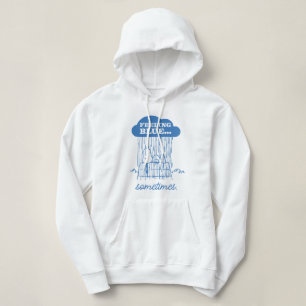 Peanuts   Snoopy Feeling Blue is ook OK Hoodie