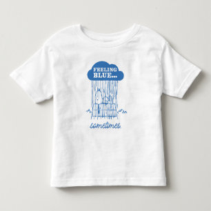 Peanuts   Snoopy Feeling Blue is ook OK Kinder Shirts