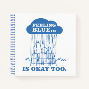 Peanuts   Snoopy Feeling Blue is ook OK Notitieboek