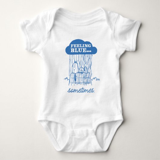 Peanuts | Snoopy Feeling Blue is ook OK Romper (Voorkant)