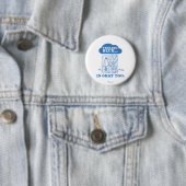 Peanuts | Snoopy Feeling Blue is ook OK Ronde Button 5,7 Cm (In situ)