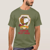 Peanuts | Snoopy Flying Ace Badge T-shirt (Voorkant)