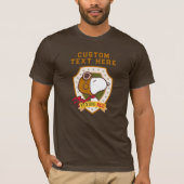 Peanuts | Snoopy Flying Ace Badge T-shirt (Voorkant)