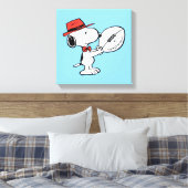 Peanuts | Snoopy Football Coach Canvas Afdruk (Insitu (Slaapkamer))
