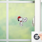 Peanuts | Snoopy Football Coach Raamsticker (Huis)