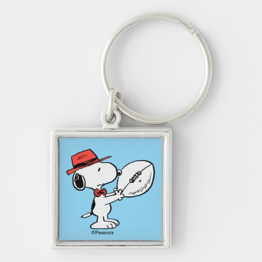 Peanuts | Snoopy Football Coach Sleutelhanger (Voorkant)