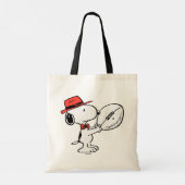 Peanuts | Snoopy Football Coach Tote Bag (Achterkant)