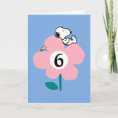 PEANUTS | Snoopy Gefeliciteerd Kaart (Voorkant)