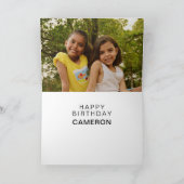 PEANUTS | Snoopy Gefeliciteerd Kaart (Binnen)