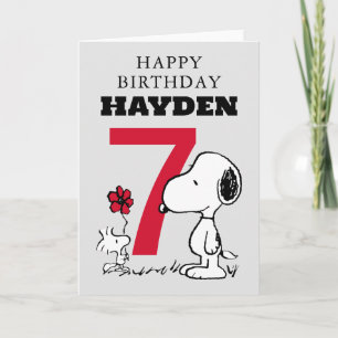 PEANUTS Snoopy Gefeliciteerd Kaart