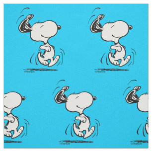 Peanuts Snoopy Geluksdans Stof