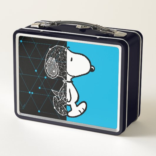 Peanuts | Snoopy geometrisch ontwerp (Achterkant)