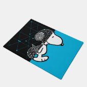 Peanuts | Snoopy geometrisch ontwerp Deurmat (Schuin)
