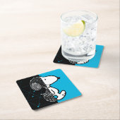 Peanuts | Snoopy geometrisch ontwerp Kartonnen Onderzetters (Insitu)