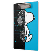Peanuts | Snoopy geometrisch ontwerp Klembord (Links)