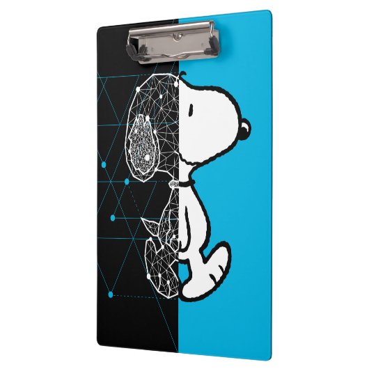 Peanuts | Snoopy geometrisch ontwerp Klembord (Links)