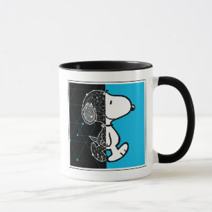 Peanuts Snoopy geometrisch ontwerp Mok
