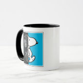 Peanuts | Snoopy geometrisch ontwerp Mok (Voorkant links)