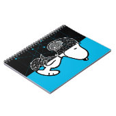 Peanuts | Snoopy geometrisch ontwerp Notitieboek (Linkerzijde)